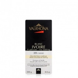 Chocolat blanc Ivoire 35% 250g - Valrhona